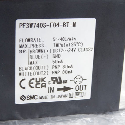 SMC PF3W740S-F04-BTN-M Digitaler Durchflussschalter / Neu OVP - Maranos.de