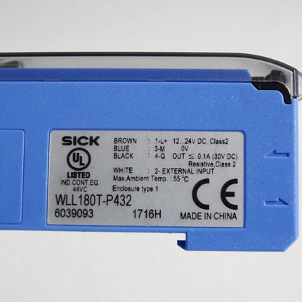 Sick 6039093 WLL180T-P432 Lichtleiterverstärker / Unbenutzt - Maranos.de