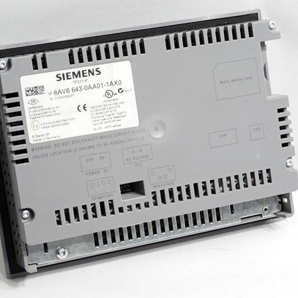 Siemens TP277 6" Panel 6AV6643-0AA01-1AX0 6AV6 643 - Beleuchtung etwas dunkler