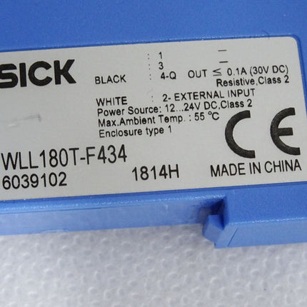 Sick 6039102 WLL180T-F434 Lichtleiterverstärker / Unbenutzt - Maranos.de
