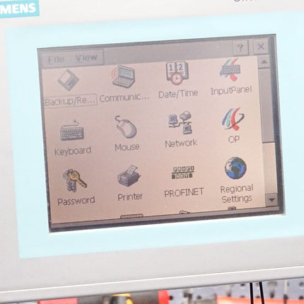 Siemens TP277 6" Panel 6AV6643-0AA01-1AX0 6AV6 643 - Beleuchtung etwas dunkler