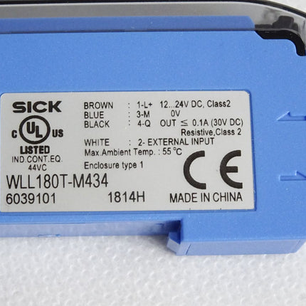 Sick 6039101 WLL180T-M434 Lichtleiterverstärker / Unbenutzt - Maranos.de