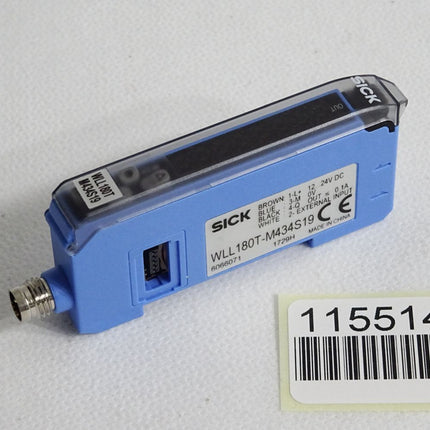 Sick 6066071 WLL180T-M434S19 Lichtleiterverstärker / Unbenutzt - Maranos.de