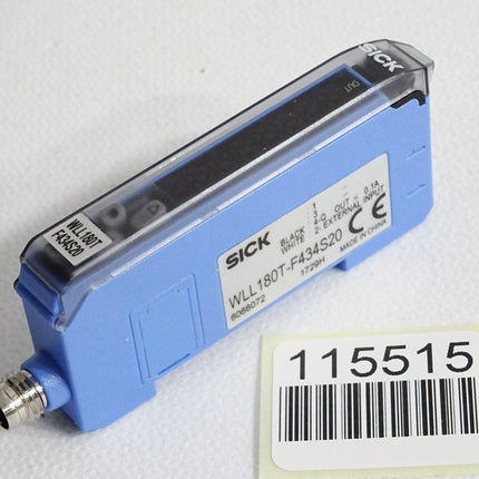 Sick 6066072 WLL180T-F434S20 Lichtleiterverstärker / Unbenutzt - Maranos.de