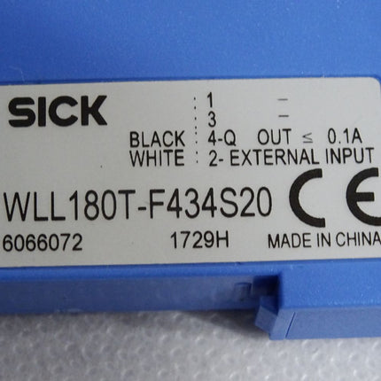 Sick 6066072 WLL180T-F434S20 Lichtleiterverstärker / Unbenutzt - Maranos.de