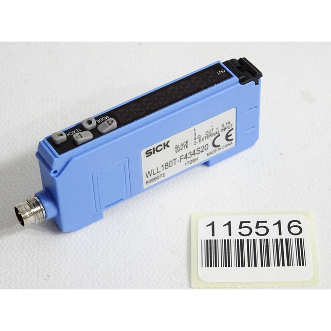 Sick 6066072 WLL180T-F434S20 Lichtleiterverstärker / Abdeckung fehlt / Unbenutzt - Maranos.de