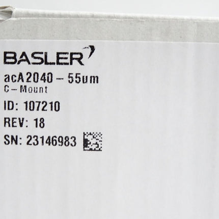 Basler Kamera acA2040-55um 10710 / Neu OVP - Maranos.de