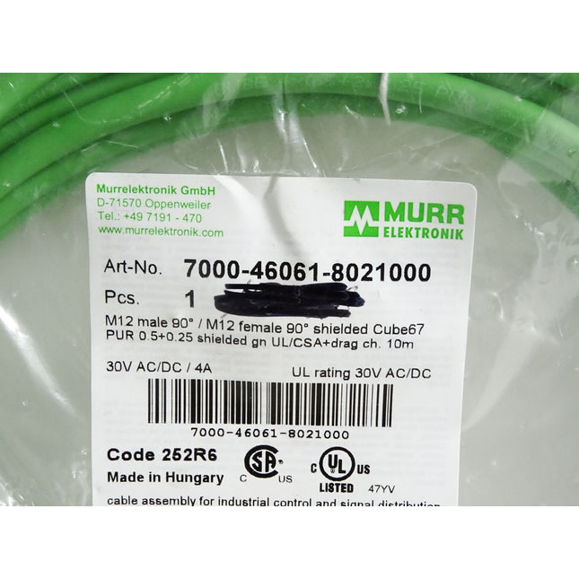 Murr Elektronik Kabel 7000-46061-8021000 / Neu OVP - Maranos.de