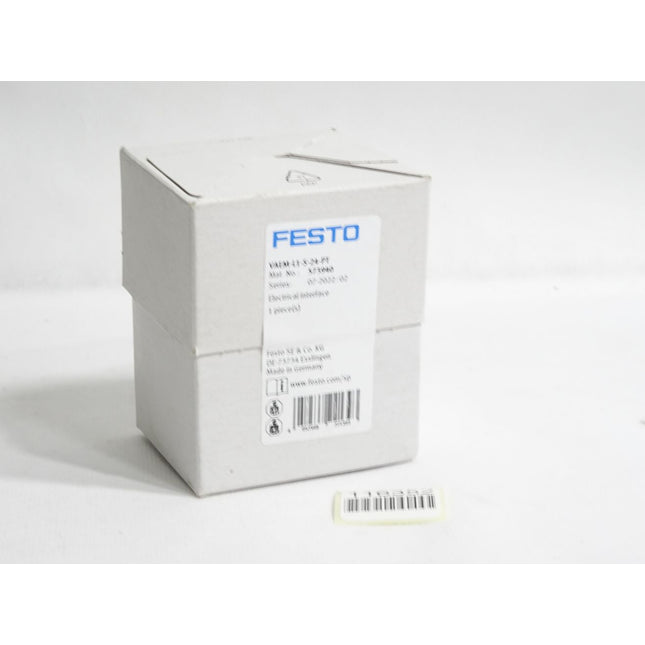 Festo 573940 Elektrik-Anschaltung VAEM-L1-S-24-PT / Neu OVP versiegelt - Maranos.de