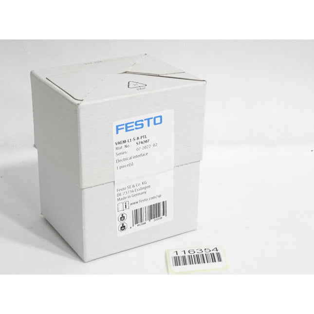 Festo 574207 Elektrik-Anschaltung VAEM-L1-S-8-PTL / Neu OVP versiegelt - Maranos.de