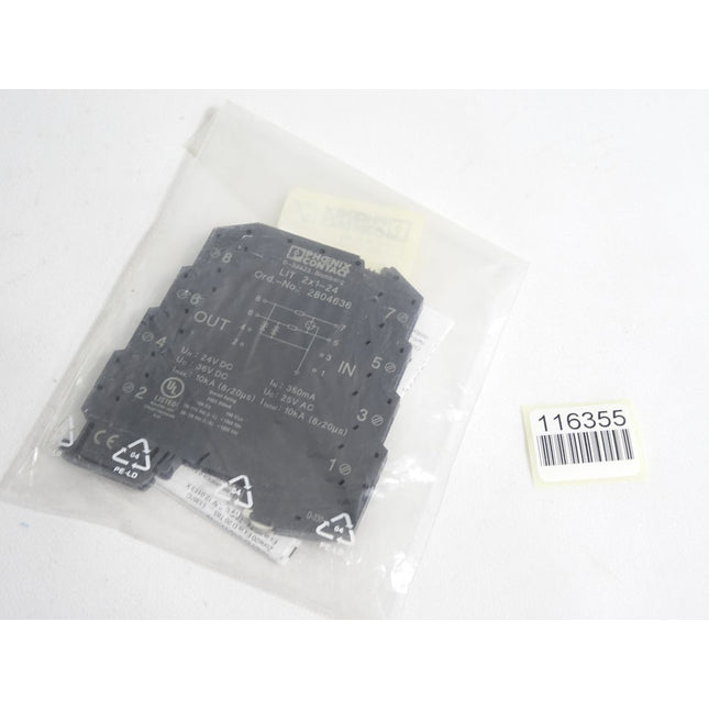 Phoenix Contact 2804636 LIT 2X1-24 Überspannungsschutzgerät  / Neu OVP - Maranos.de