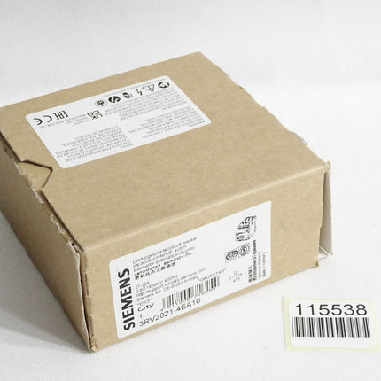 Siemens Leistungsschalter 3RV2021-4EA10 / Neu OVP - Maranos.de
