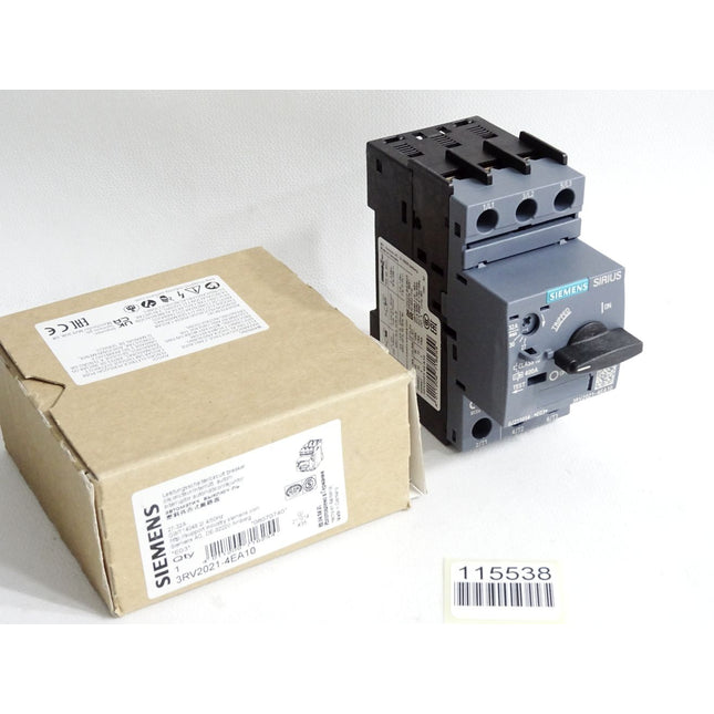 Siemens Leistungsschalter 3RV2021-4EA10 / Neu OVP - Maranos.de