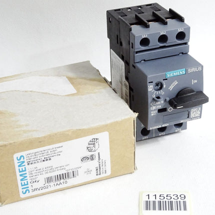 Siemens Leistungsschalter 3RV2021-1AA10 / Neu OVP - Maranos.de