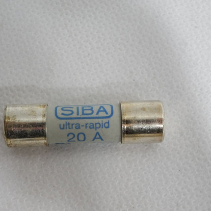 SIBA Ultra-rapid 6003305 20A 600VAC / Inhalt:8 Sicherungen / Neu - Maranos.de