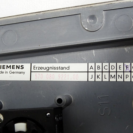 Siemens Sinumerik Maschinensteuertafel 6FC5103-0AD03-0AA0 E + 6FC5147-0AA15-0AA1