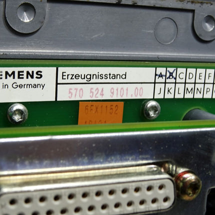 Siemens Sinumerik Maschinensteuertafel 6FC5103-0AD03-0AA0 E + 6FC5147-0AA15-0AA1