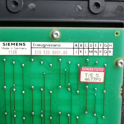 Siemens Sinumerik 840C/840CE CNC-Volltastatur 6FC5103-0AC01-0AA0
