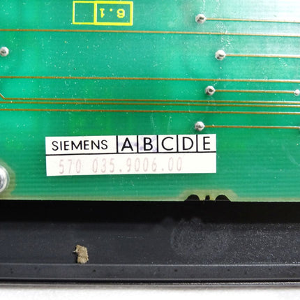 Siemens Sinumerik 840C/840CE CNC-Volltastatur 6FC5103-0AC01-0AA0