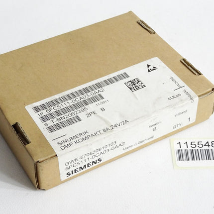 Siemens 6FC5111-0CA03-0AA2 Baugruppe für CNC DMP-kompakt / Neu OVP versiegelt - Maranos.de