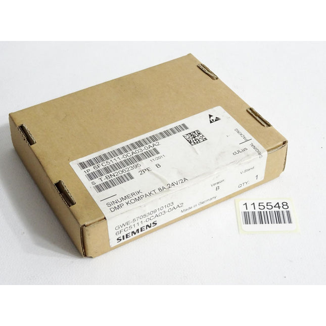 Siemens 6FC5111-0CA03-0AA2 Baugruppe für CNC DMP-kompakt / Neu OVP versiegelt - Maranos.de