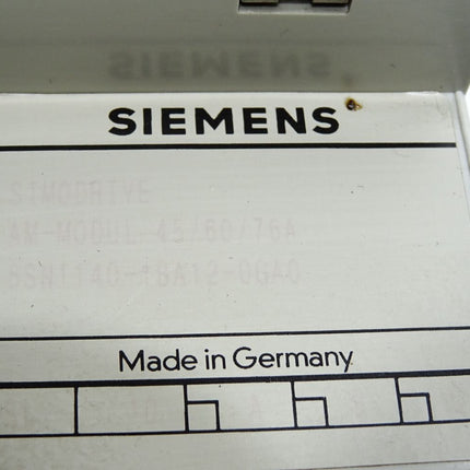 Siemens Simodrive AM-Modul 45/60/76A 6SN1140-1BA12-0GA0 Version B