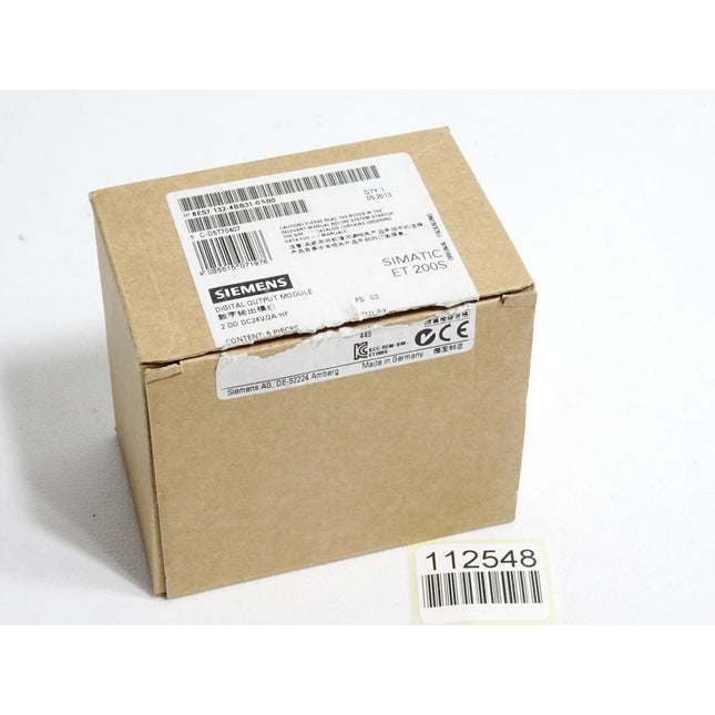 Siemens ET200S 6ES7132-4BB31-0AB0 6ES7 132-4BB31-0AB0 / Inhalt:5 Stück / Neu OVP - Maranos.de