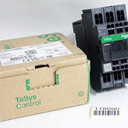 Schneider Electric LC1D123BD Leistungsschütz 5.5kW 12A TeSys  / Neu OVP