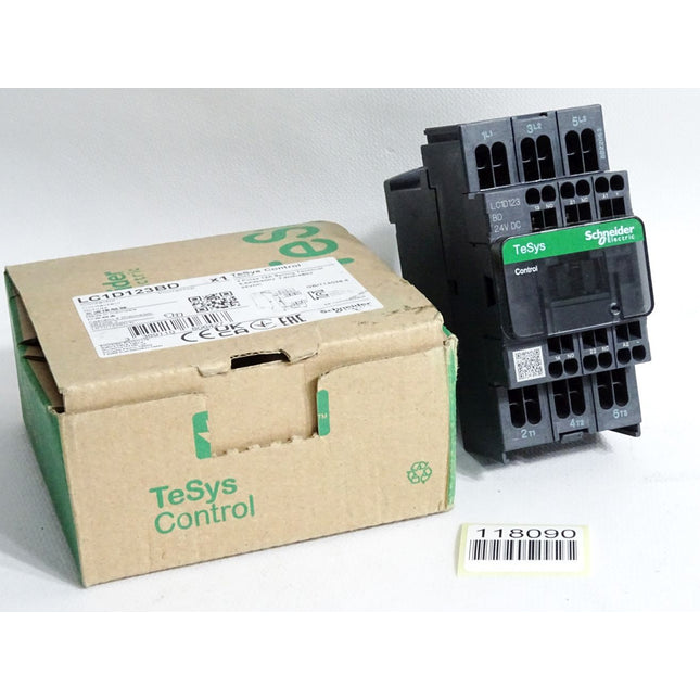 Schneider Electric LC1D123BD Leistungsschütz 5.5kW 12A TeSys  / Neu OVP
