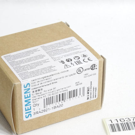 Siemens Verbindungsbaustein 3RA2921-1BA00 / Neu OVP - Maranos.de