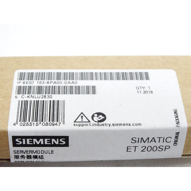 Siemens ET200S 6ES7193-6PA00-0AA0 6ES7 193-6PA00-0AA0 / Neu OVP versiegelt - Maranos.de