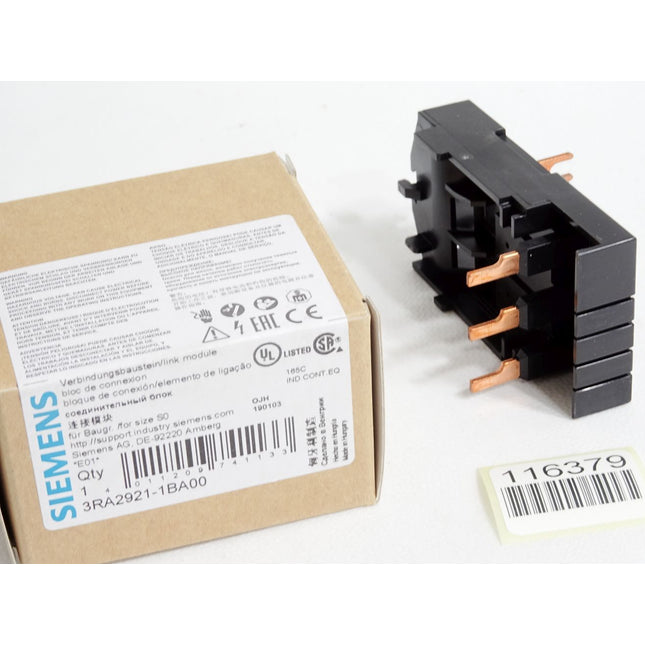 Siemens Verbindungsbaustein 3RA2921-1BA00 / Neu OVP - Maranos.de