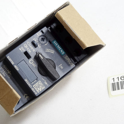 Siemens Leistungsschutzschalter 3RV2421-0DA10 / Neu OVP - Maranos.de