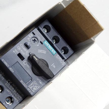 Siemens Leistungsschutzschalter 3RV2021-4PA10 / Neu OVP - Maranos.de