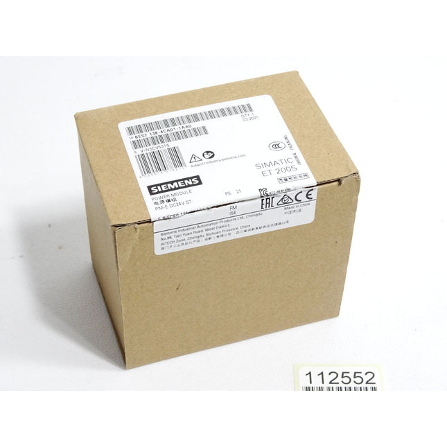 Siemens ET200S 6ES7138-4CA01-1AA0 6ES7 138-4CA01-1AA0 / Inhalt:5 Stück / Neu OVP - Maranos.de
