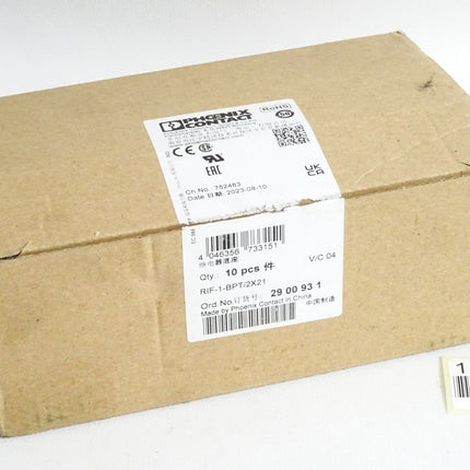 Phoenix Contact 2900931 RIF-1-BPT/2X21 Relaissockel / Inhalt:10 Stück / Neu OVP - Maranos.de
