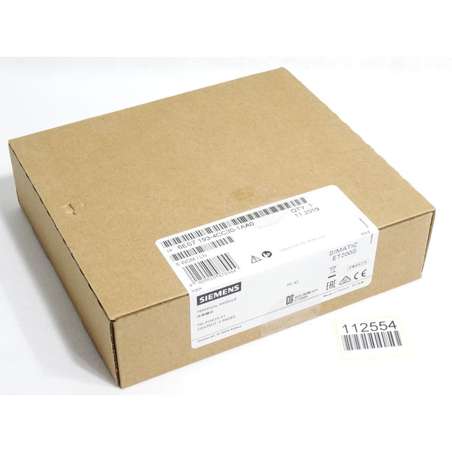 Siemens 6ES7193-4CC30-1AA0 6ES7 193-4CC30-1AA0 Inhalt:5 Stück Neu OVP versiegelt - Maranos.de