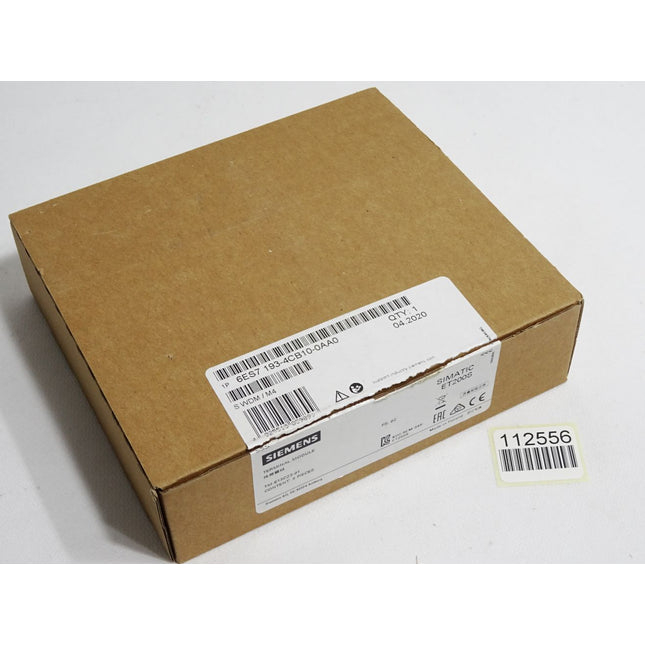 Siemens 6ES7193-4CB10-0AA0 6ES7 193-4CB10-0AA0 Inhalt:4 Stück Neu OVP - Maranos.de