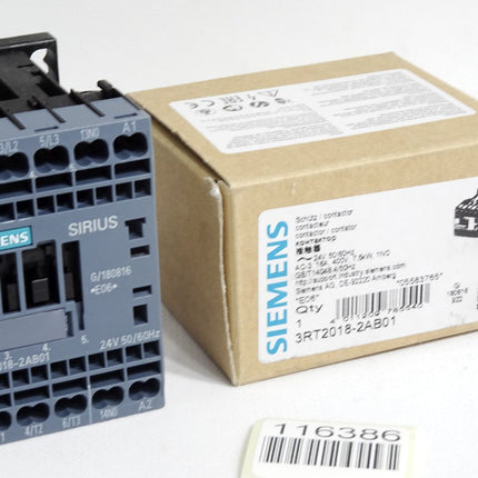 Siemens Schütz 3RT2018-2AB01 / Neu OVP - Maranos.de