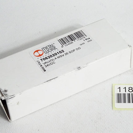 Metal Work 7062020102 Ventil MSV 25 SOP OO 24VDC / Neu OVP - Maranos.de