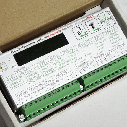 Soemer All-in-One-Digital-Messverstärker DAS72.1 / Neu OVP - Maranos.de