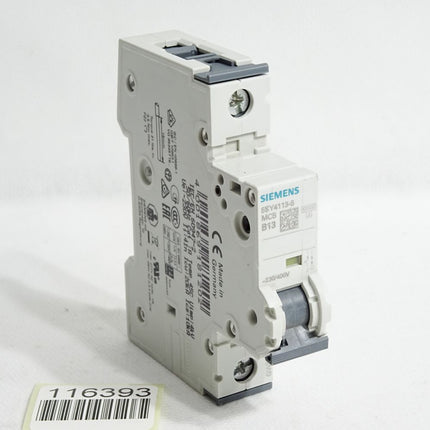 Siemens Leitungsschutzschalter 5SY4113-6 MCB B13 / Unbenutzt - Maranos.de
