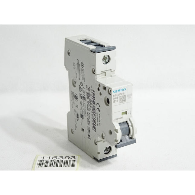 Siemens Leitungsschutzschalter 5SY4113-6 MCB B13 / Unbenutzt - Maranos.de