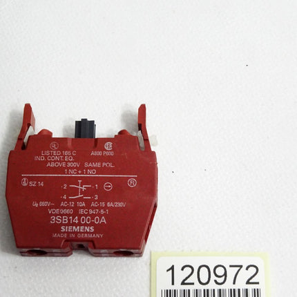 Siemens Schaltelement 3SB1400-0A