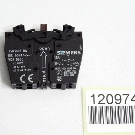 Siemens Schaltelement 3SB3403-0A