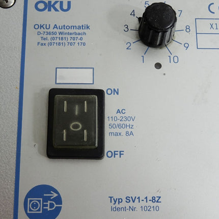 OKU Automatik Steuergerät SV1-1-8Z 10210 - Maranos.de