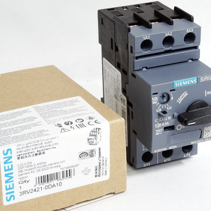 Siemens Leistungsschalter 3RV2421-0DA10 / Neu OVP - Maranos.de