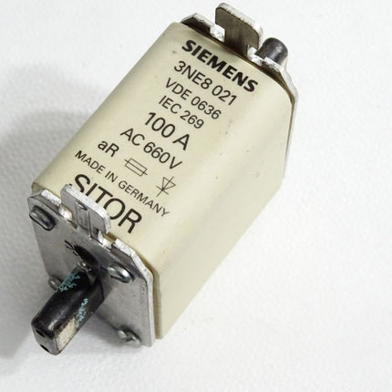 Siemens 3NP506 Sicherungseinsatz Gr.00 160A Sitor 3NE8021 100A 660VAC