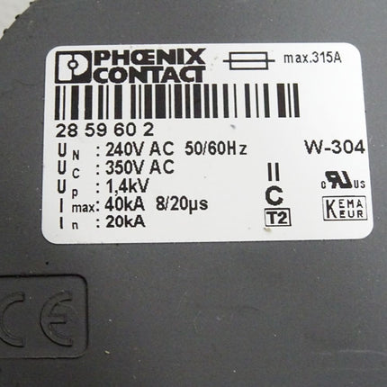 Phoenix Contact 2859547 VAL-CP-3C-350 Überspannungsableiter mit Stecker 2959602 - Maranos.de