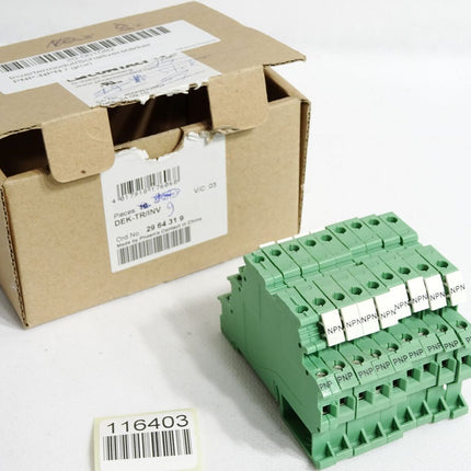 Phoenix Contact 2964319 DEK-TR/INV / Inhalt:9 Stück / Neu OVP - Maranos.de